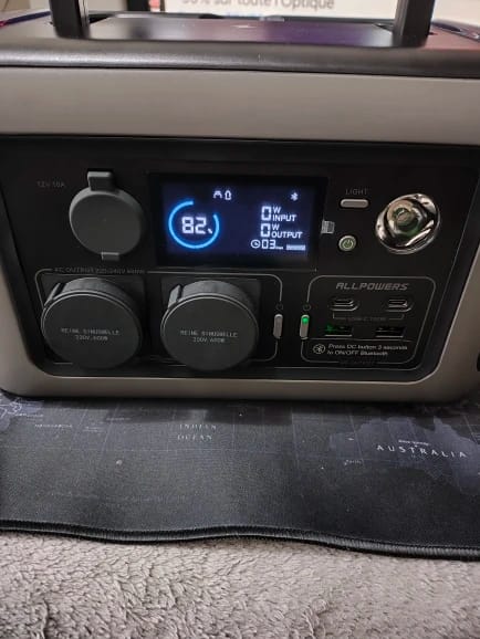 Customer photo review of Tragbare Powerstation - Blackout Cube