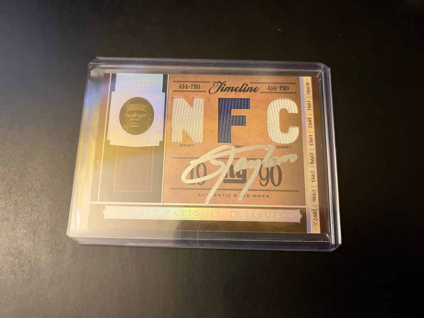 Customer photo review of Lawrence Taylor Autograph Signing