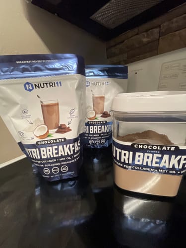 Customer photo review of NutriBreakfast Chocolate