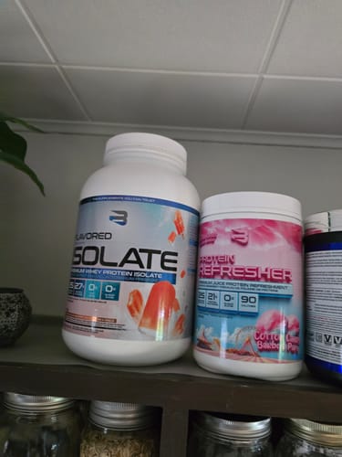Customer photo review of Protein Isolate