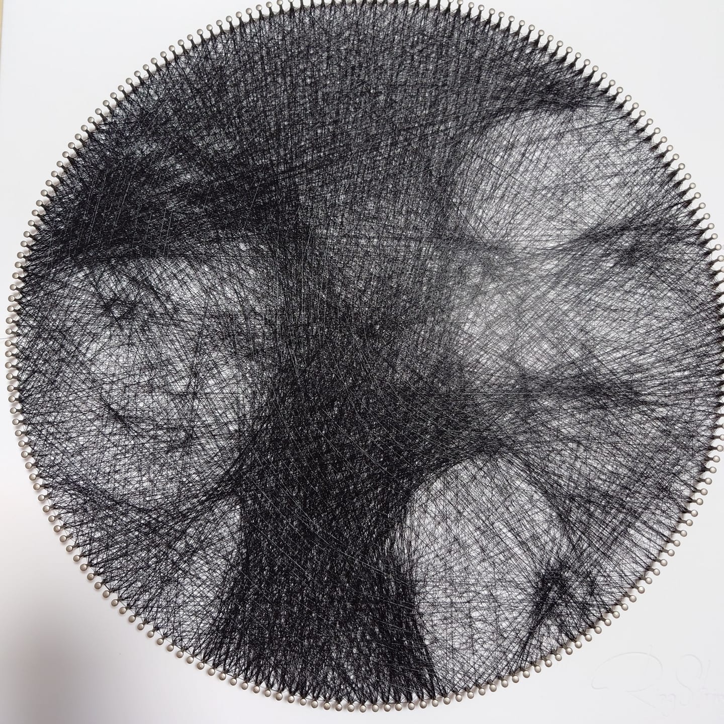 Customer photo review of יצירה בחוטים לפי תמונה אישית "RingString"