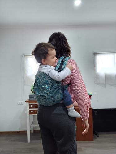 Customer photo review of Onbuhimo Kidonya Marina Toddler