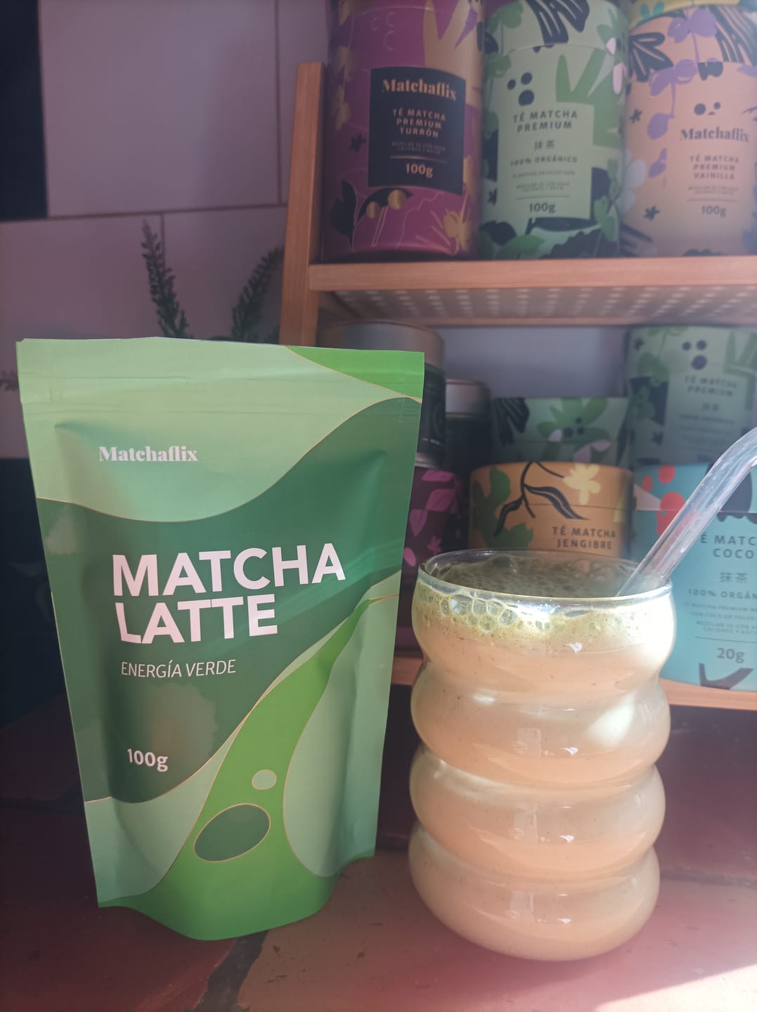 Customer photo review of Matcha Latte