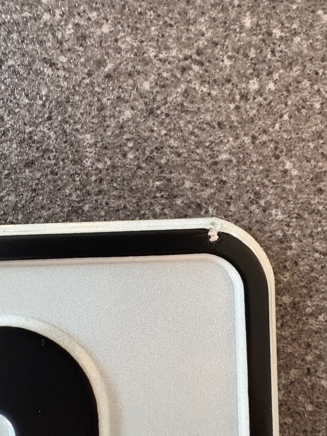Customer photo review of Metal Pressed Number Plate - 520mm x 111mm UK Badge