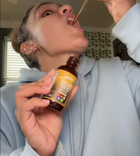 Customer photo review of Maca Root Liquid Drops