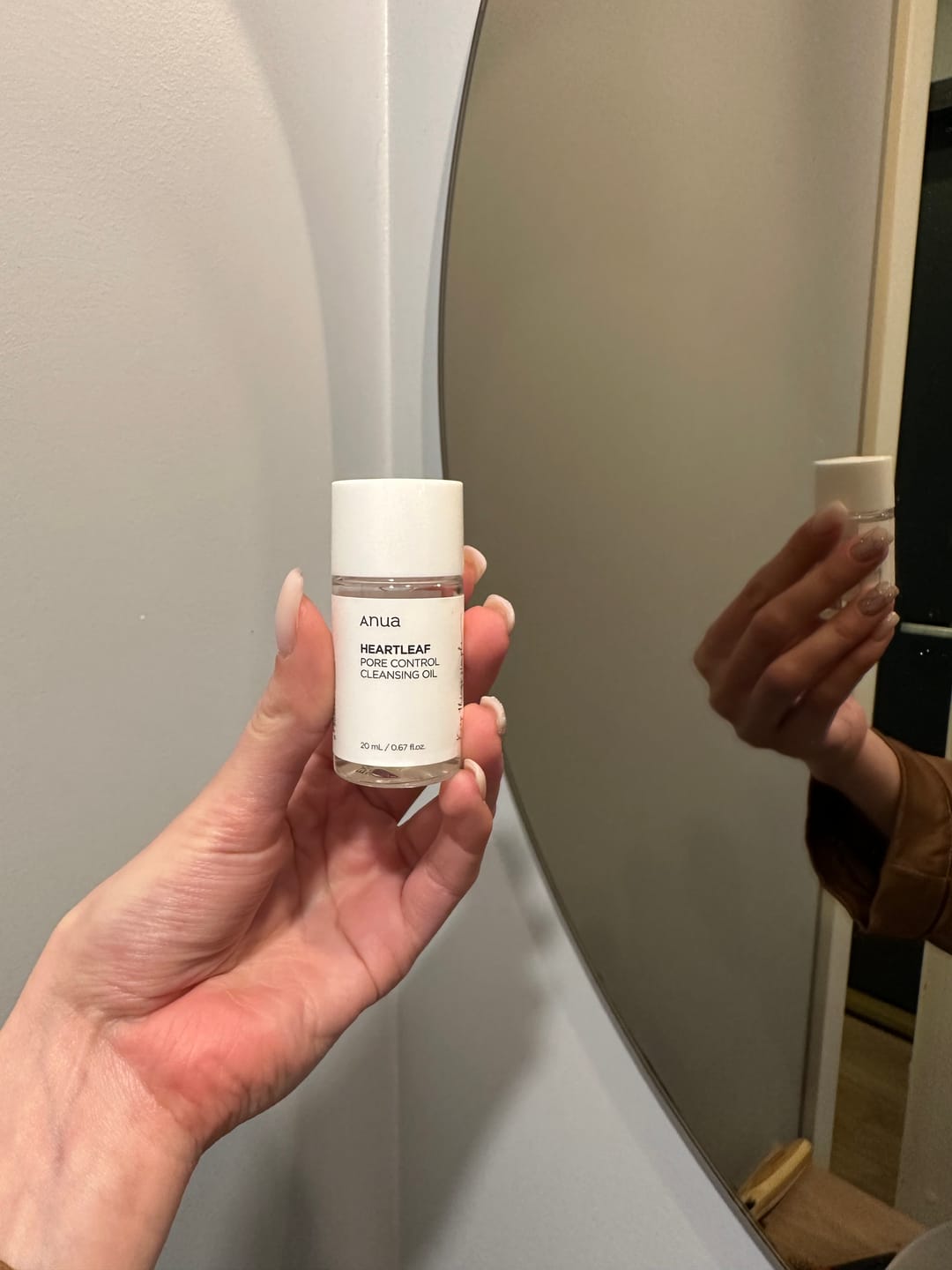 Customer photo review of Hidrofīlā eļļa dziļai poru attīrīšanai Anua Heartleaf Pore Control Cleansing Oil