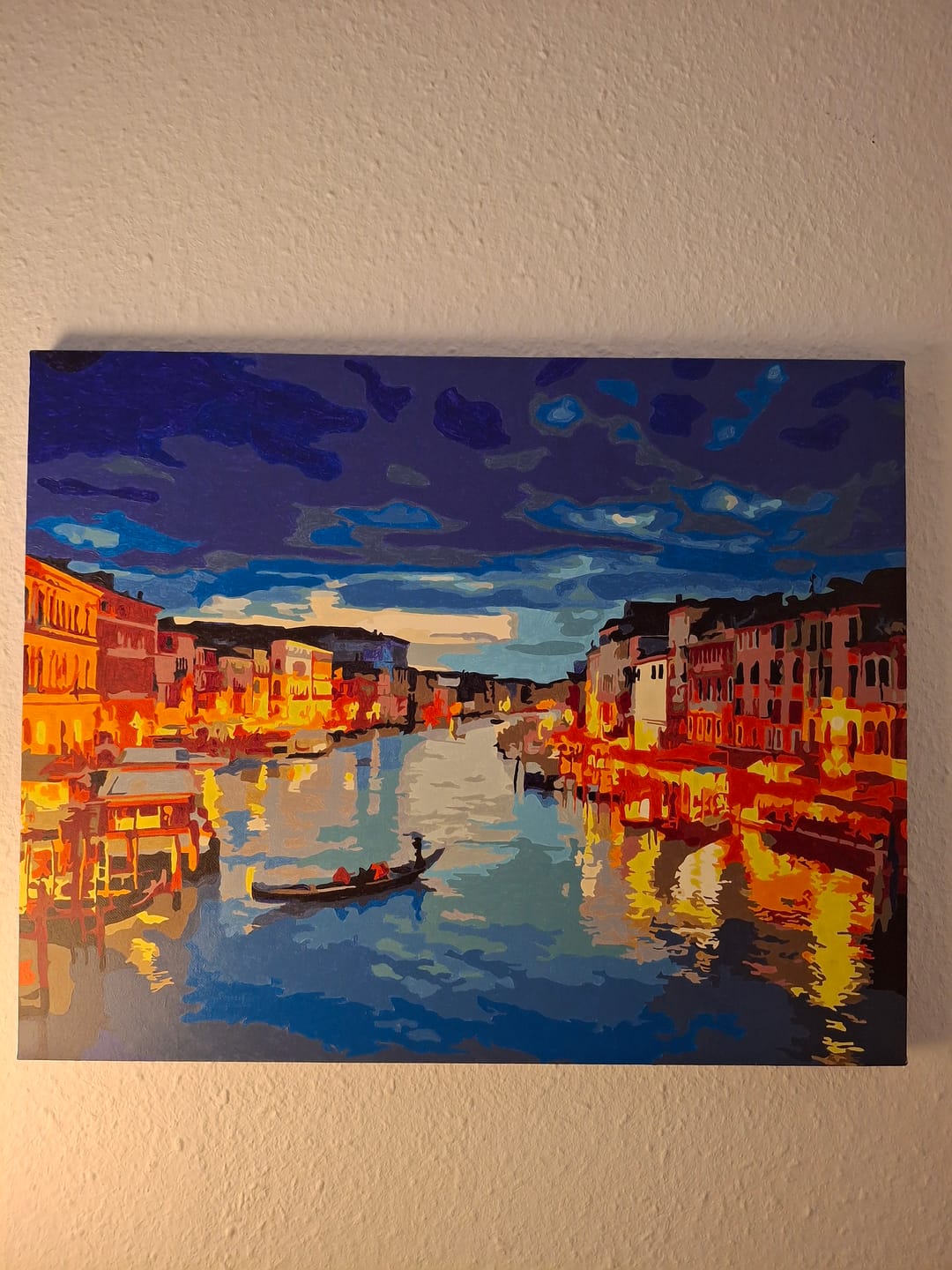 Customer photo review of Malen nach Zahlen - Venedig bei Nacht