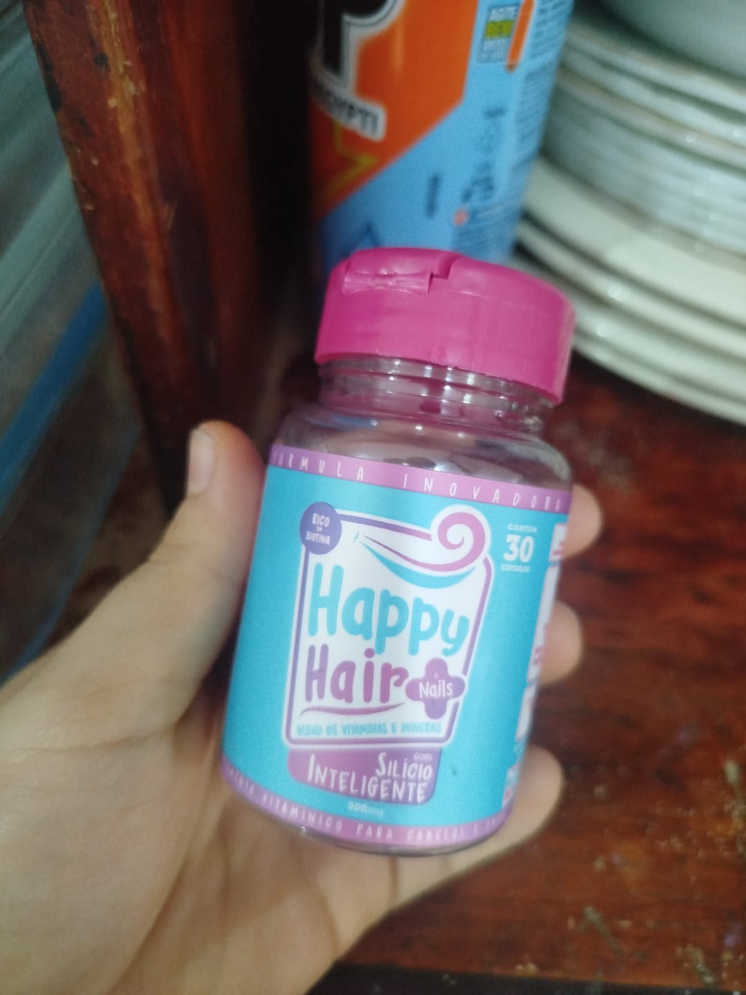 Customer photo review of Happy Hair 2 Potes