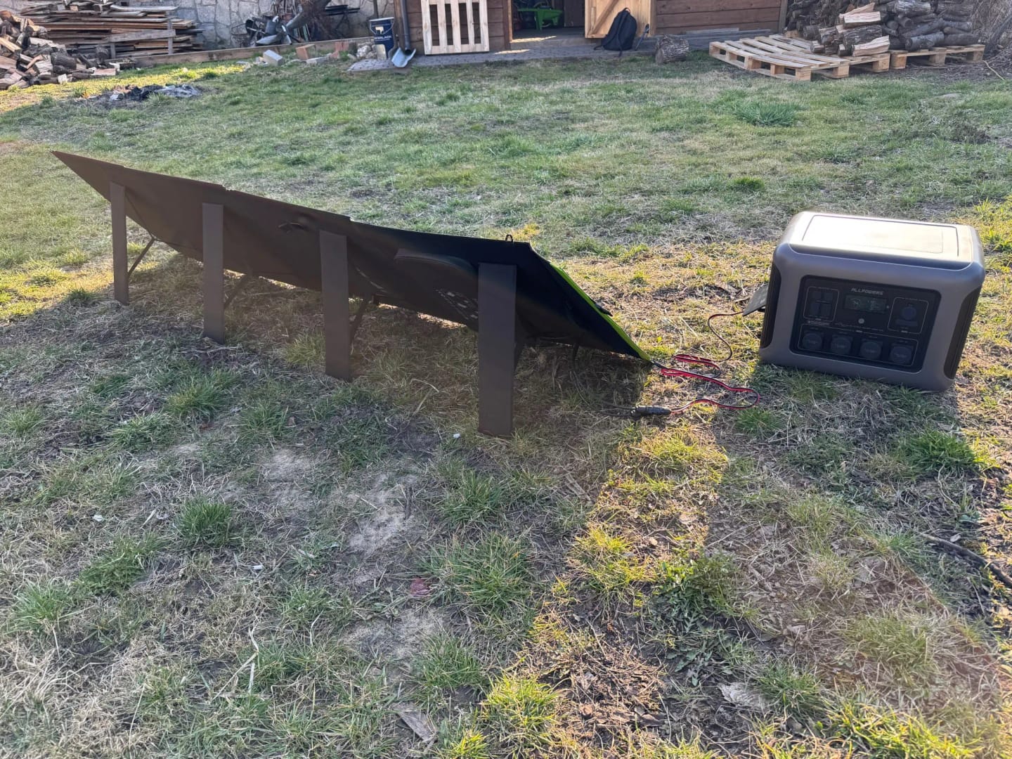 Customer photo review of SolarPower - Mobiler Notstrom Für unterwegs