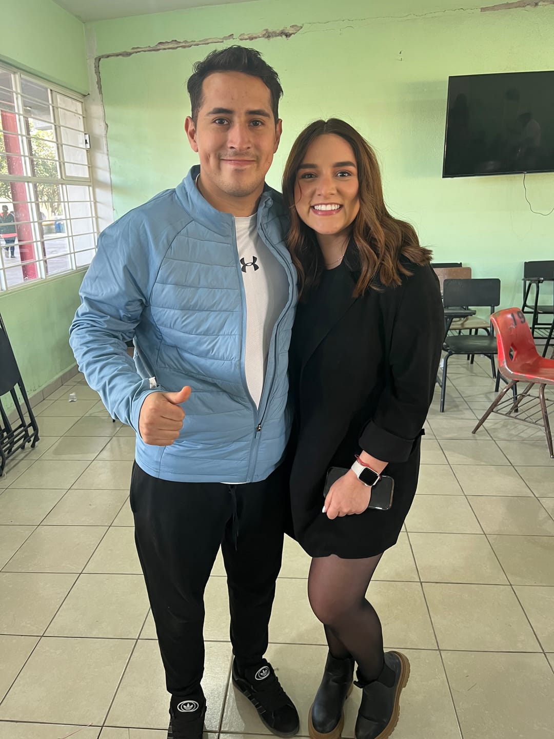 Customer photo review of Tenis Campus Negro Total
