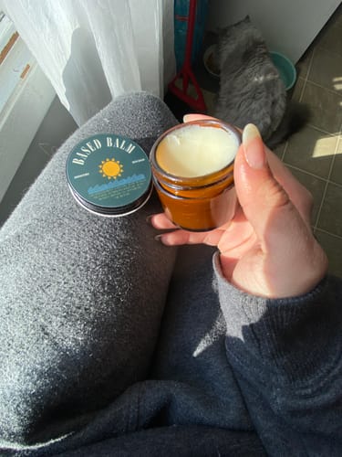 Customer photo review of Based Balm’s Signature Tallow Balm