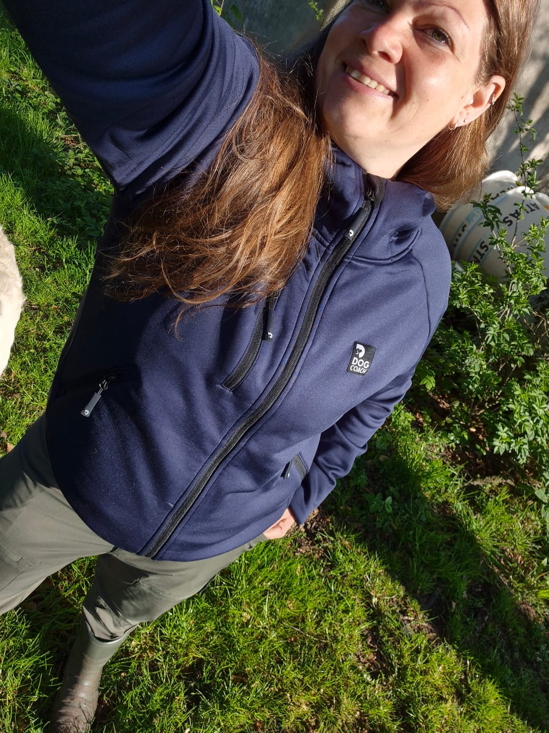 Customer photo review of Hundelufter Hoodie 2.0 | Unisex | Navy | Khali