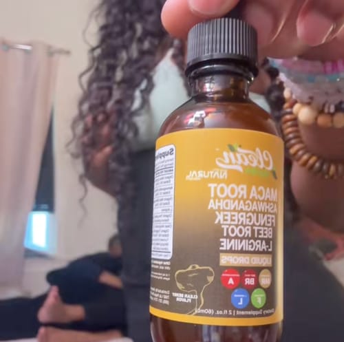 Customer photo review of Maca Root Liquid Drops