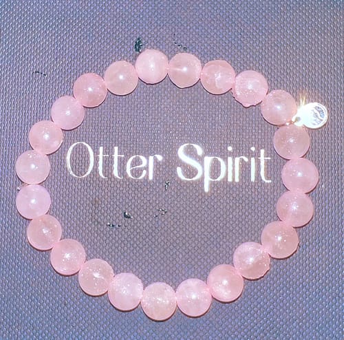 Customer photo review of Rose Quartz Bracelet