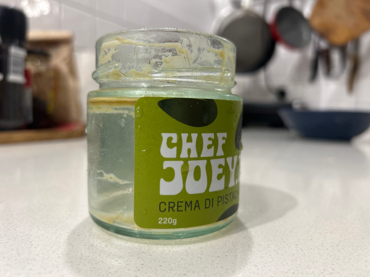 Customer photo review of Crema Di Pistachio 220g - 4 pack