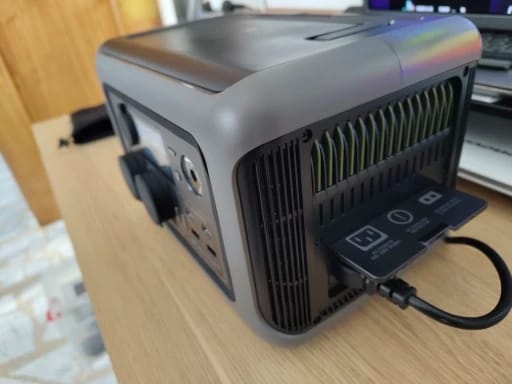 Customer photo review of Tragbare Powerstation - Blackout Cube
