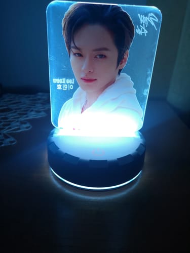 Customer photo review of Kpop Colorful LED Night Light