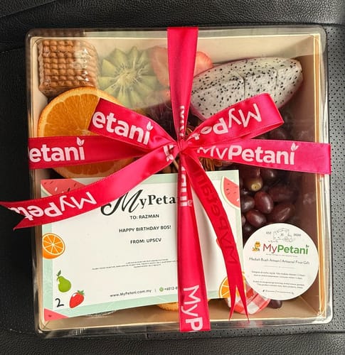 Customer photo review of Dusun Signature Fruit Grazing Platter [Malaysia]