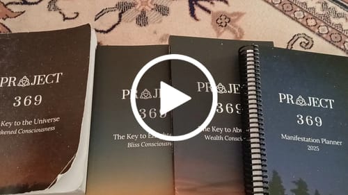 Customer video review of Project 369 - MANIFESTATION BUNDLE