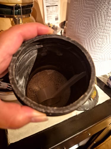 Customer photo review of Café Soluble con Hongos Melena de León, Shiitake y Chaga - 27 porciones - Sabor Moka
