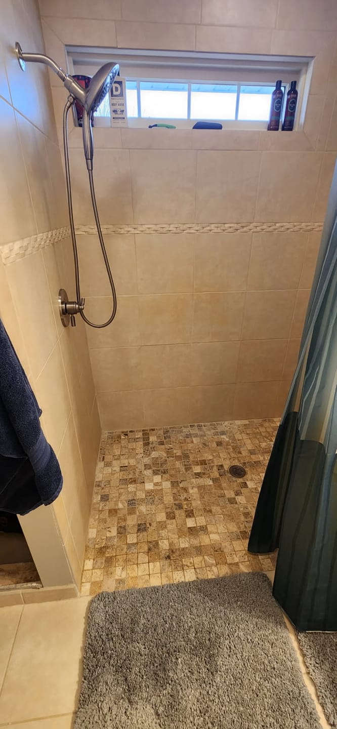 Customer photo review of Ultimate Shower Bundle