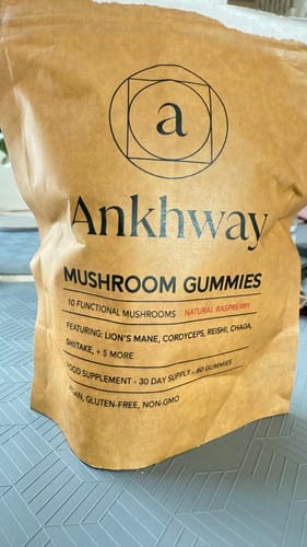Customer photo review of Mushroom Gummies