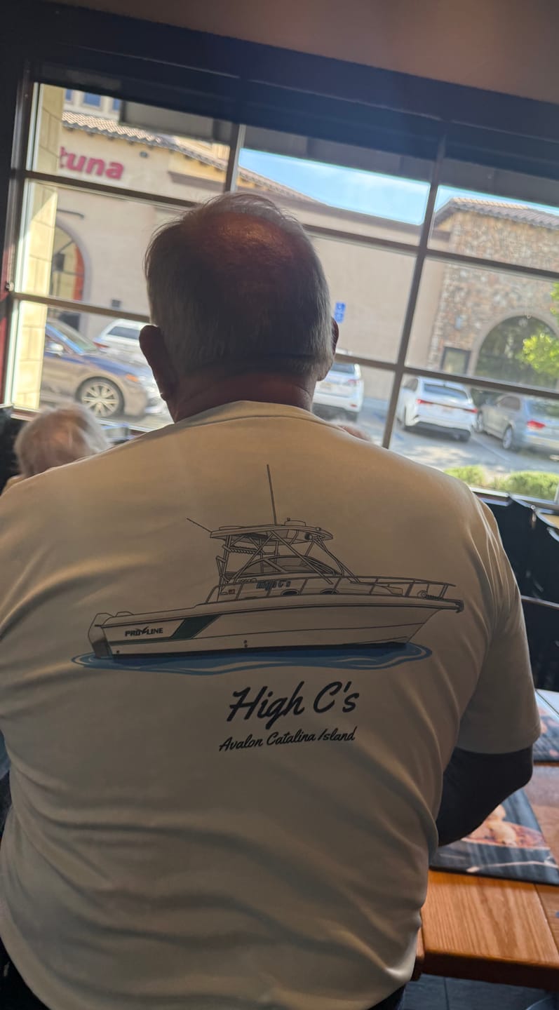 Customer photo review of Dri-Fit Custom Boat Shirts - Short Sleeve