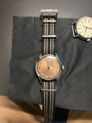 Customer photo review of 007 Bond Nylon Strap- Five Eye