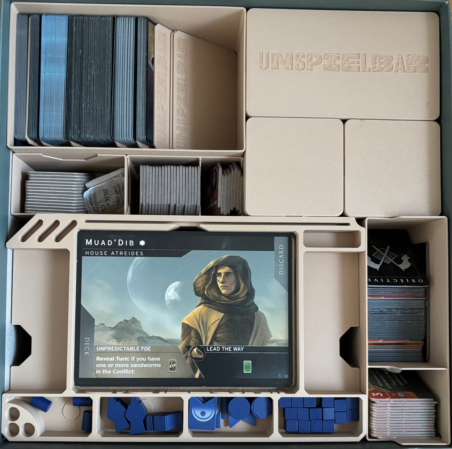 Customer photo review of "UPRISING" Insert + Player Boards