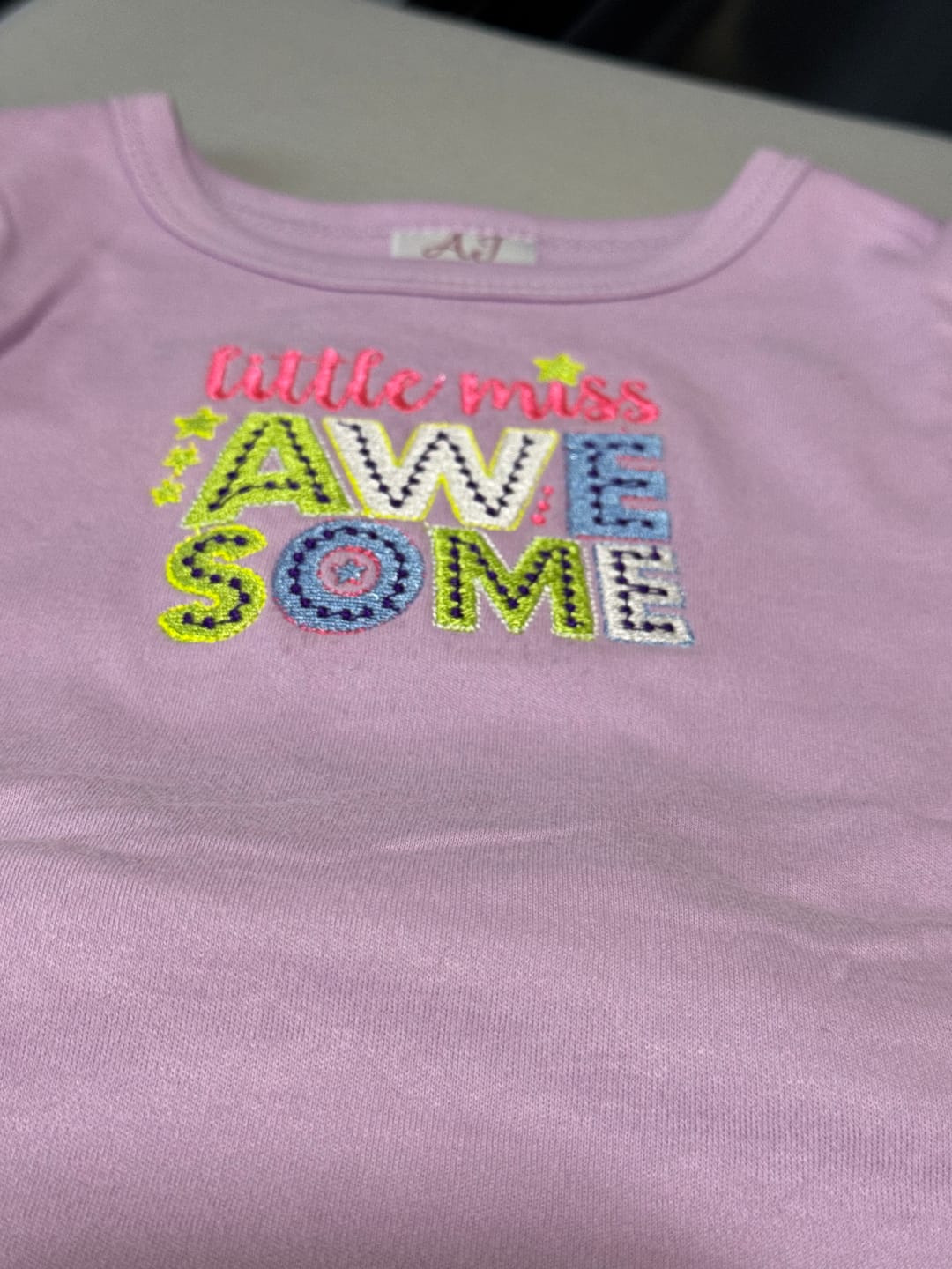Customer photo review of Girls Ruffle Bum Bubbles