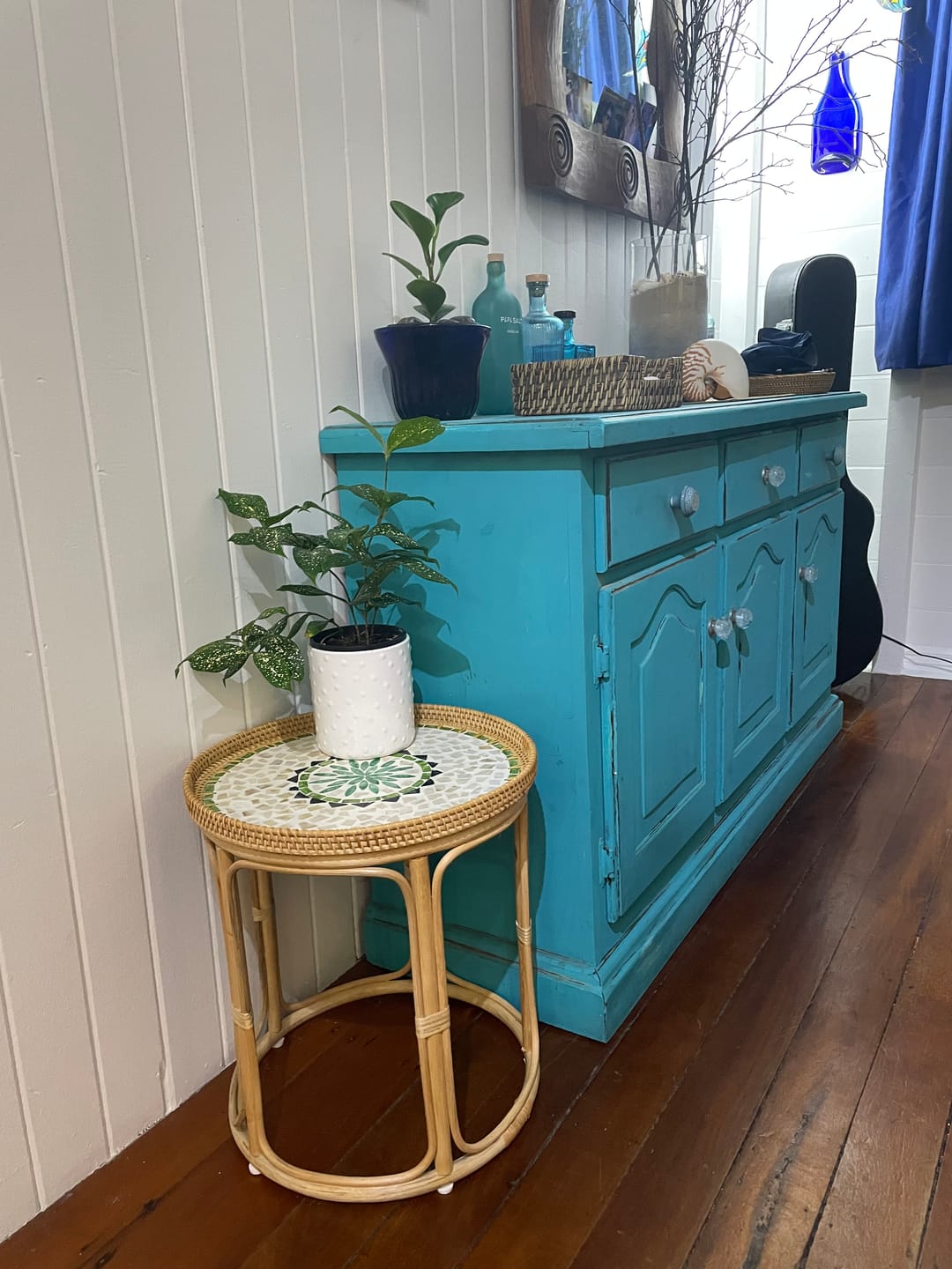 Customer photo review of Oasis Rattan Table