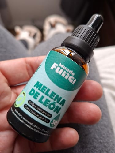 Customer photo review of Melena de León en Gotas - Ultra Concentrado