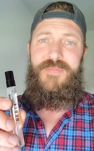 Customer photo review of Rebel Pheromone Cologne