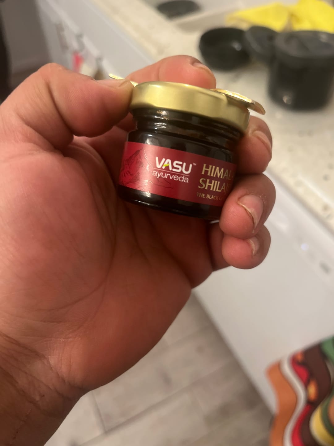 Customer photo review of Shilajit 4 Pack ($25 Per Jar)