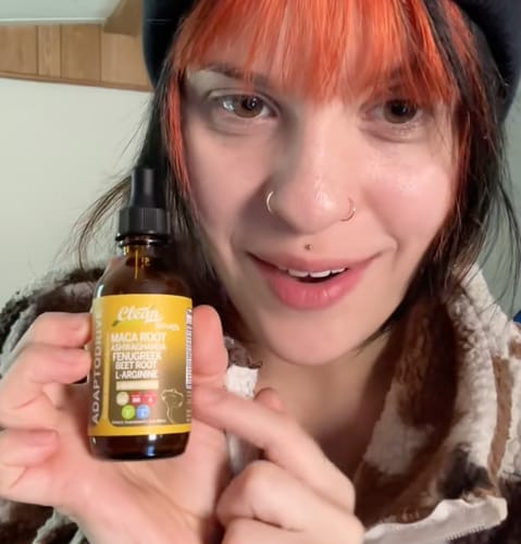 Customer photo review of Maca Root Liquid Drops