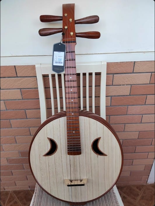 Customer photo review of Yuehai Ruanzu Zhongruan 514Z - Handcrafted Indian Rosewood Zhongruan with Transparent Tone for Professional Performances