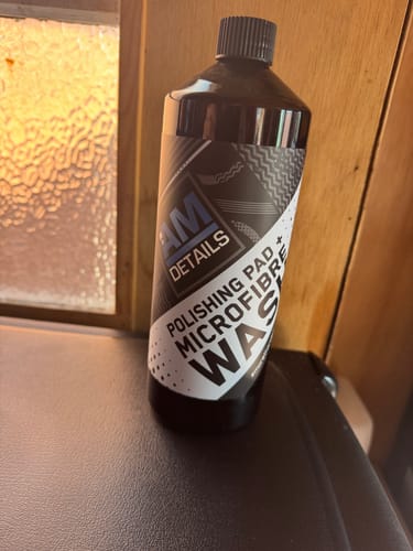 Customer photo review of AM Microfibre Wash - Polishing Pad and Microfibre Wash - 1 Litre