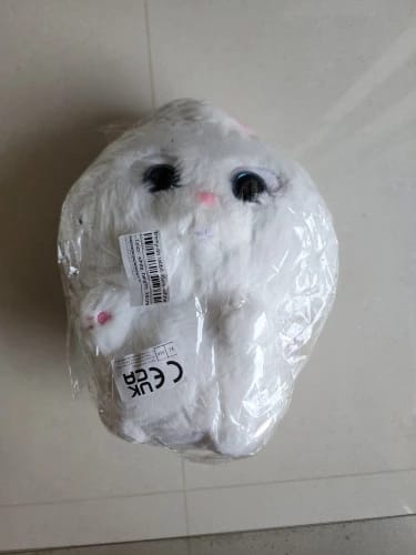 Customer photo review of Disney The Secret Life of Pets Snowball Plush Toys