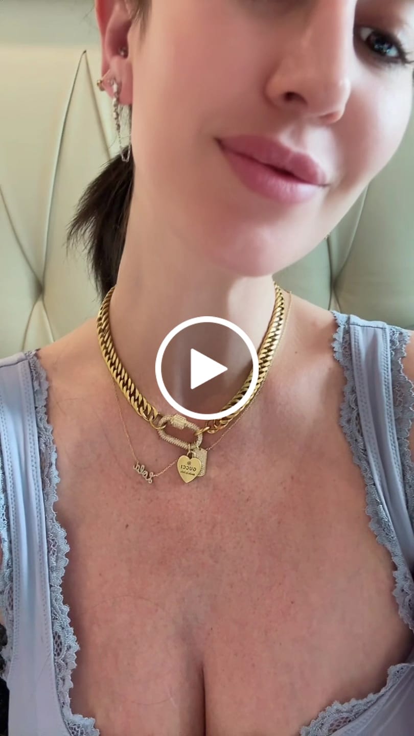 Customer video review of Lover Charm Necklace
