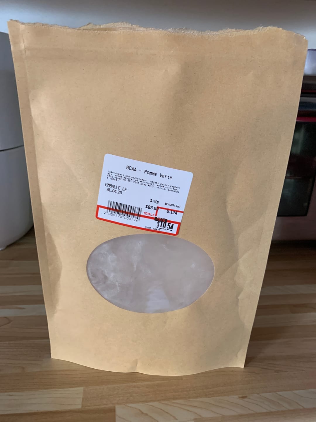 Customer photo review of VRAC - Bcaa (100g)