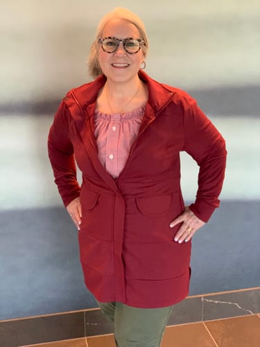 Customer photo review of Sedona Long Jacket