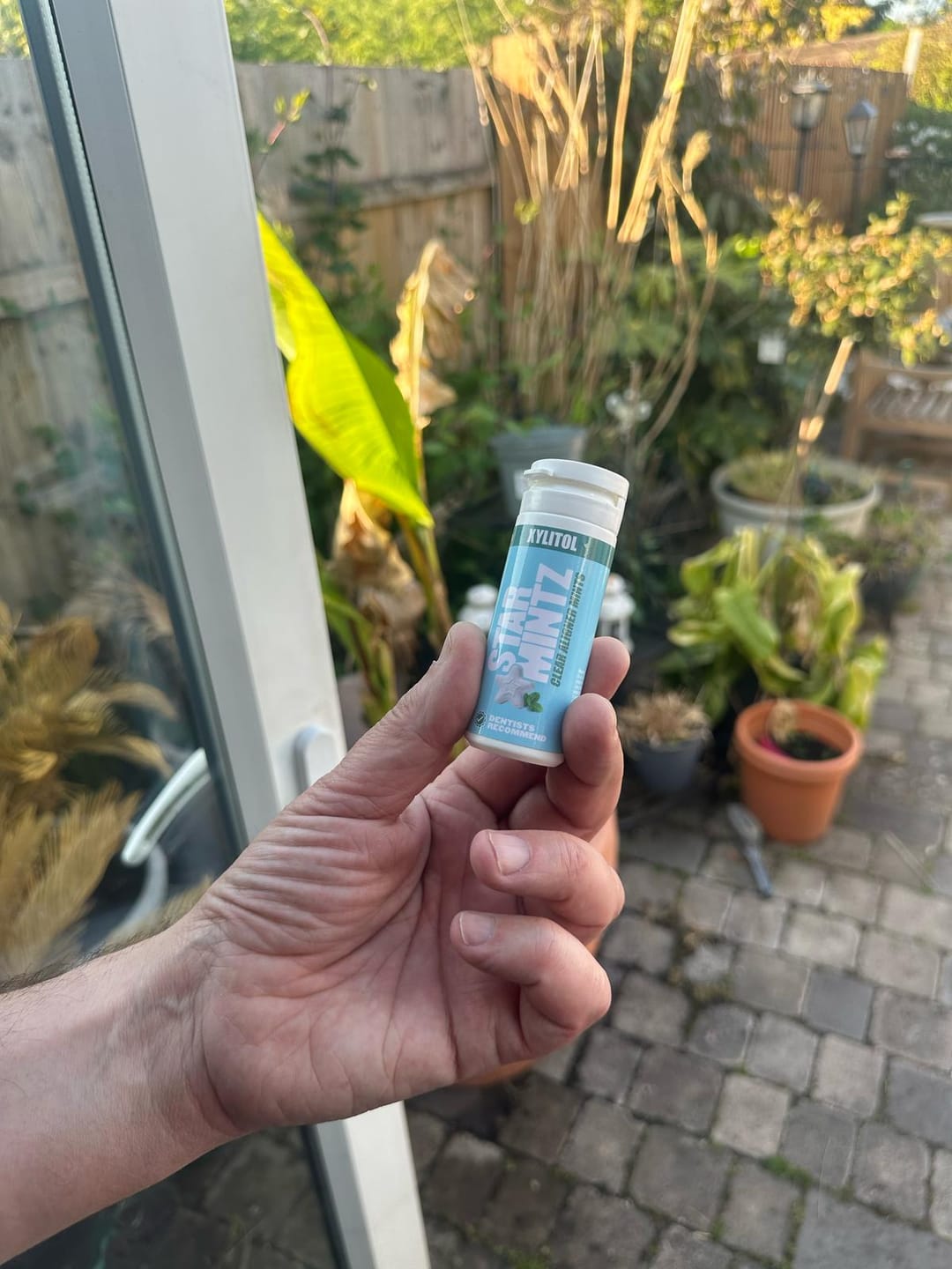 Customer photo review of StarMintz Breath Mints for Aligners