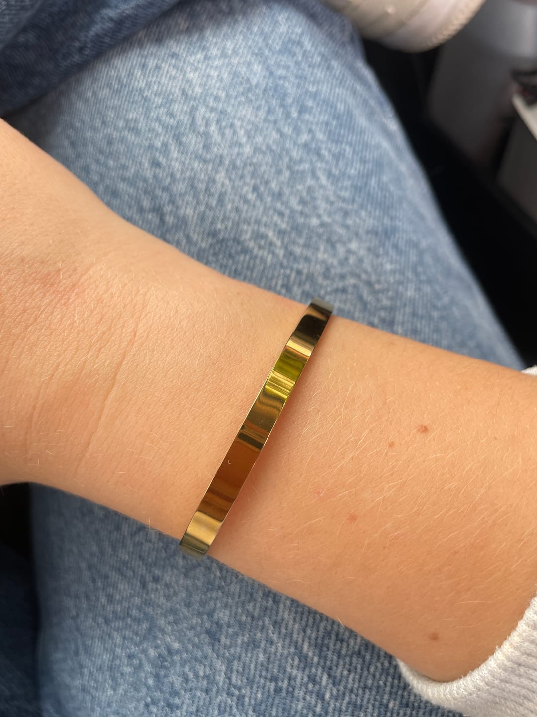 Customer photo review of Brazalete Hombre BRAVE Fita