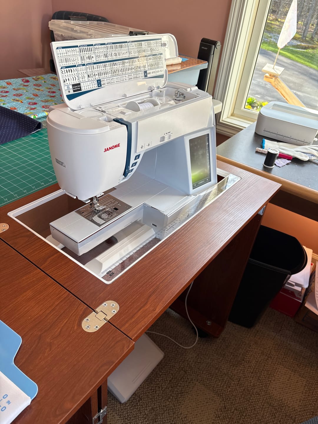Customer photo review of Custom Sewing Machine Insert