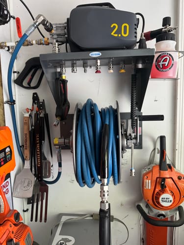 Customer photo review of GCI Clean Pressure Washer Kit