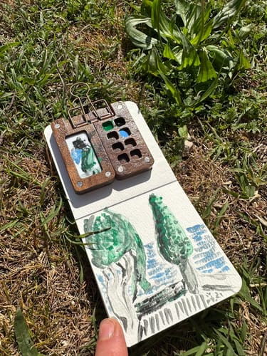 Customer photo review of Tobio's™ Watercolor Kit