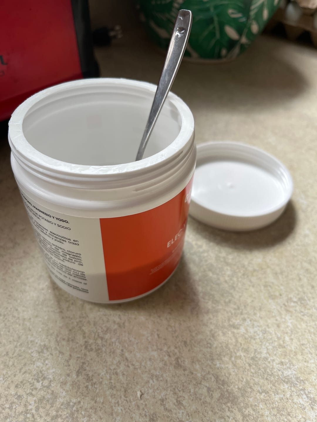 Customer photo review of ELEC-VITAL - Minerales electrolitos / Polvo 300g