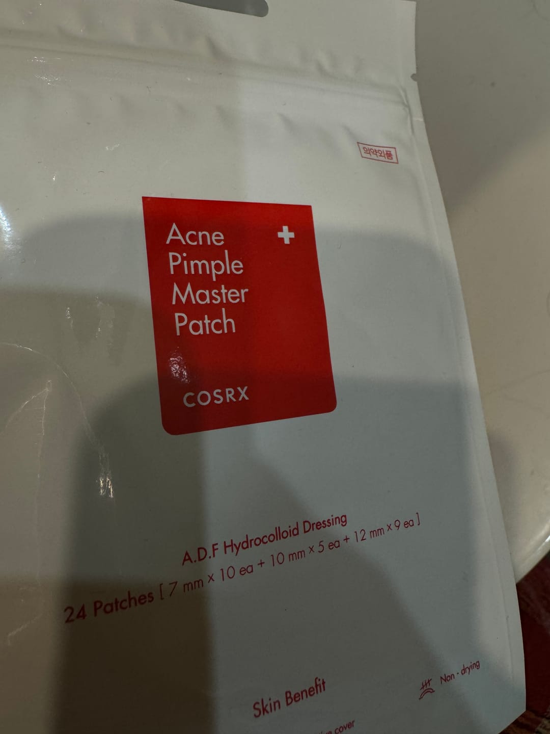 Customer photo review of Patči pret pinnēm Cosrx Acne Pimple Master Patch