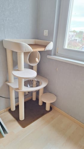 Customer photo review of Arbre à Chat - Évasion Élégante