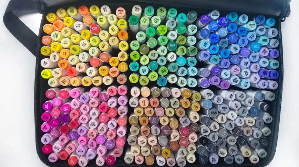 Customer photo review of Ohuhu Mix Media Pad for Multiple Techniques